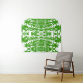 Abstraktes Palmbaumdesign Wandteppich (Beispiel (Horizontal))