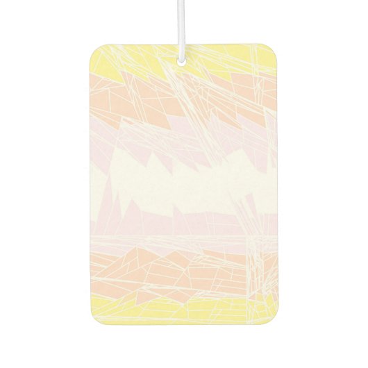 Abstraktes Pangender-Prix-Flag Autolufterfrischer (Vorderseite)