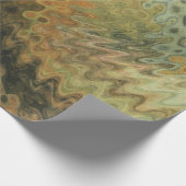 Abstraktes Papier für Herbst Geschenkpapier (Ecke)