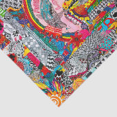 Abstraktes Papier mit geschnittenem Papier (Ausschnitt)