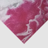 Abstraktes Papiertuch aus rosa Marmor Seidenpapier (Ausschnitt)