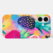 Abstraktes Paradies für tropische Früchte Case-Mate iPhone Hülle (Rückseite (Horizontal))