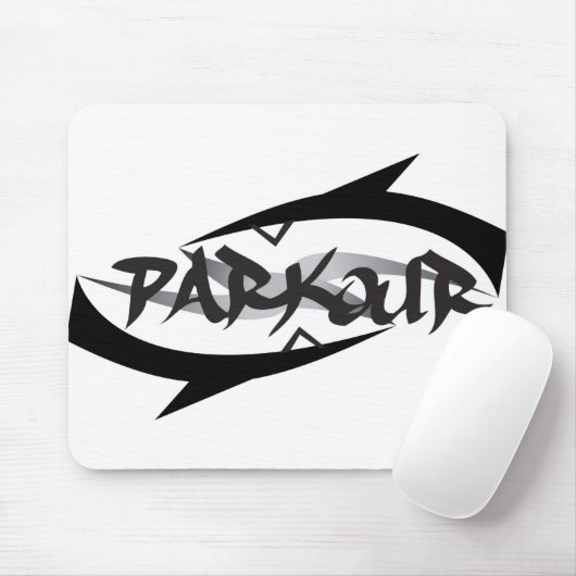 Abstraktes Parkour Mousepad (Mit Mouse)