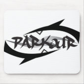 Abstraktes Parkour Mousepad (Vorne)
