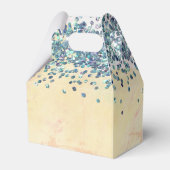 Abstraktes Party für Aquarellmalerei Geschenkschachtel (Rückseite)