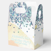 Abstraktes Party für Aquarellmalerei Geschenkschachtel (Geöffnet)