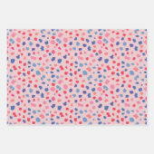 Abstraktes Party Geschenkpapier Set (Vorderseite 3)