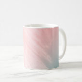 ABSTRAKTES PASTEL UND MINDESTWAND KAFFEETASSE (VorderseiteRechts)