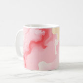 Abstraktes Pastell Kaffeetasse (Vorderseite Links)