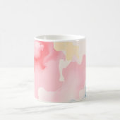 Abstraktes Pastell Kaffeetasse (Mittel)