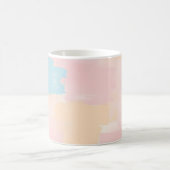 Abstraktes Pastell Kaffeetasse (Mittel)
