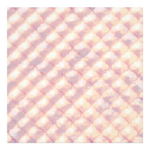 Abstraktes, pastellfarbenes, leuchtendes Vierpassm Fotodruck