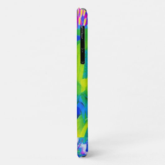 Abstraktes Patchwork Sonnenblumengarten Collage Case-Mate iPhone Hülle (Hinten/Links)