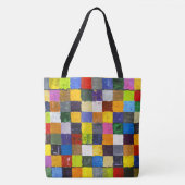 Abstraktes Patchwork Tasche (Vorderseite)
