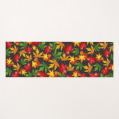 ABSTRAKTES PATTER FÜR  FALL-AUTUMNMAPLE YOGAMATTE (Vorderseite (Horizontal))
