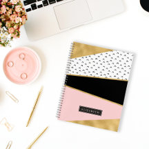 Abstraktes Personalisiertes Notebook