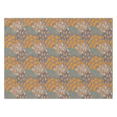 Abstraktes Pfau-Feder-Muster Tischdecke (Vorderseite (Horizontal))