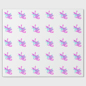 Abstraktes Pfeile-Schleifpapier Geschenkpapier (Flach)