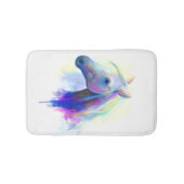 Abstraktes Pferd Bath Mat Badematte (Vorderseite)