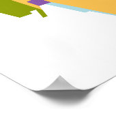 Abstraktes Pferd in WPAP Poster (Ecke)