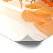 Abstraktes Pferd Poster (Ecke)