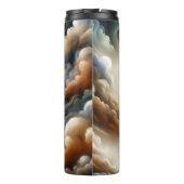 Abstraktes Pferd Wolken-Traumlandschaft-Kunst Thermosbecher (Rückseite)