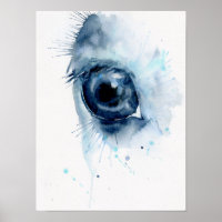 Abstraktes Pferdeauge