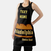 Abstraktes Philadelphia-Design fügen Text, Schürze (InSitu)