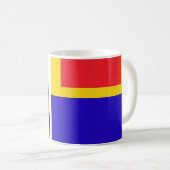 Abstraktes Piet Mondrian Künstlerische Trink-Tass Kaffeetasse (VorderseiteRechts)