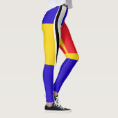 Abstraktes Piet Mondrian  Leggings (Rechts)