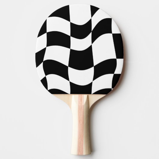 Abstraktes Ping Pong Paddle Tischtennis Schläger (Vorderseite)