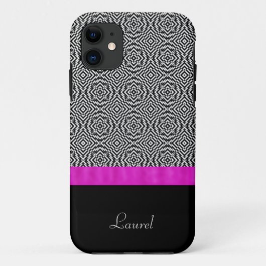 Abstraktes Pink-iPhone 5 Fall Case-Mate iPhone Hülle (Rückseite)