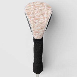 Abstraktes Pinselstrichmuster Golf Headcover