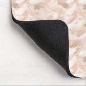 Abstraktes Pinselstrichmuster Mousepad (Ecke)