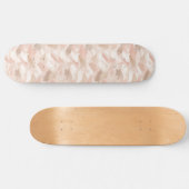 Abstraktes Pinselstrichmuster Skateboard (Horizontal)
