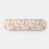Abstraktes Pinselstrichmuster Skateboard (Horizontal)