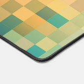 Abstraktes Pixel-Mosaik Schreibtischunterlage (Ecke)
