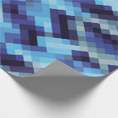 abstraktes Pixelmuster Hintergrundpixel,abstrakt, Geschenkpapier (Ecke)