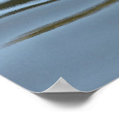 Abstraktes Plakat mit Wasser (Ecke)