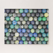 Abstraktes Planetoid-Rätsel Puzzle (Horizontal)