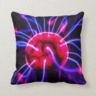 Abstraktes Plasma-Ball-Kugel-Makrokissen Kissen
