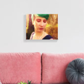Abstraktes Portrait Leinwanddruck (Insitu (Wohnzimmer))