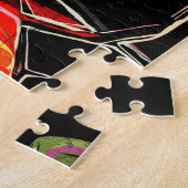 Abstraktes Portrait Puzzle (Seite)