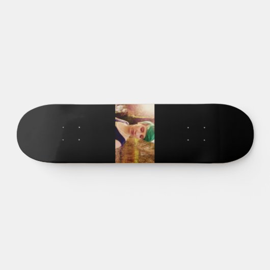 Abstraktes Portrait Skateboard (Horizontal)