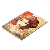 Abstraktes Porträt 3 Notizblock (Linke Seite)