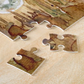 Abstraktes Porträt 3 Puzzle (Seite)