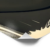 Abstraktes Porträt Poster (Ecke)