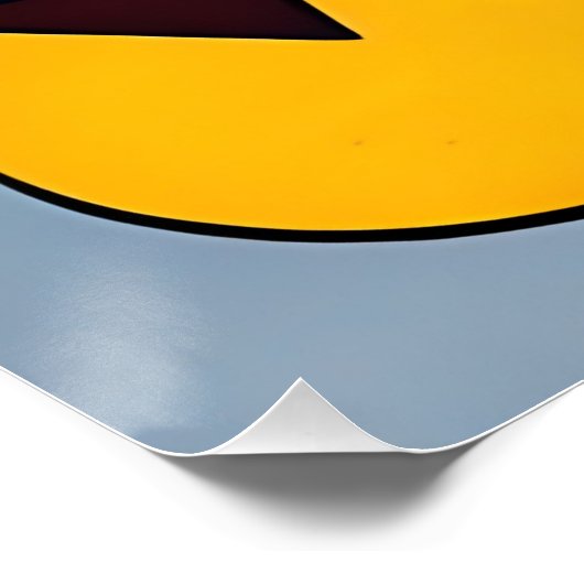 Abstraktes Porträt Poster (Ecke)