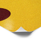 Abstraktes Porträt Poster (Ecke)