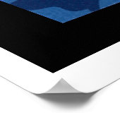 abstraktes Porträt Poster (Ecke)